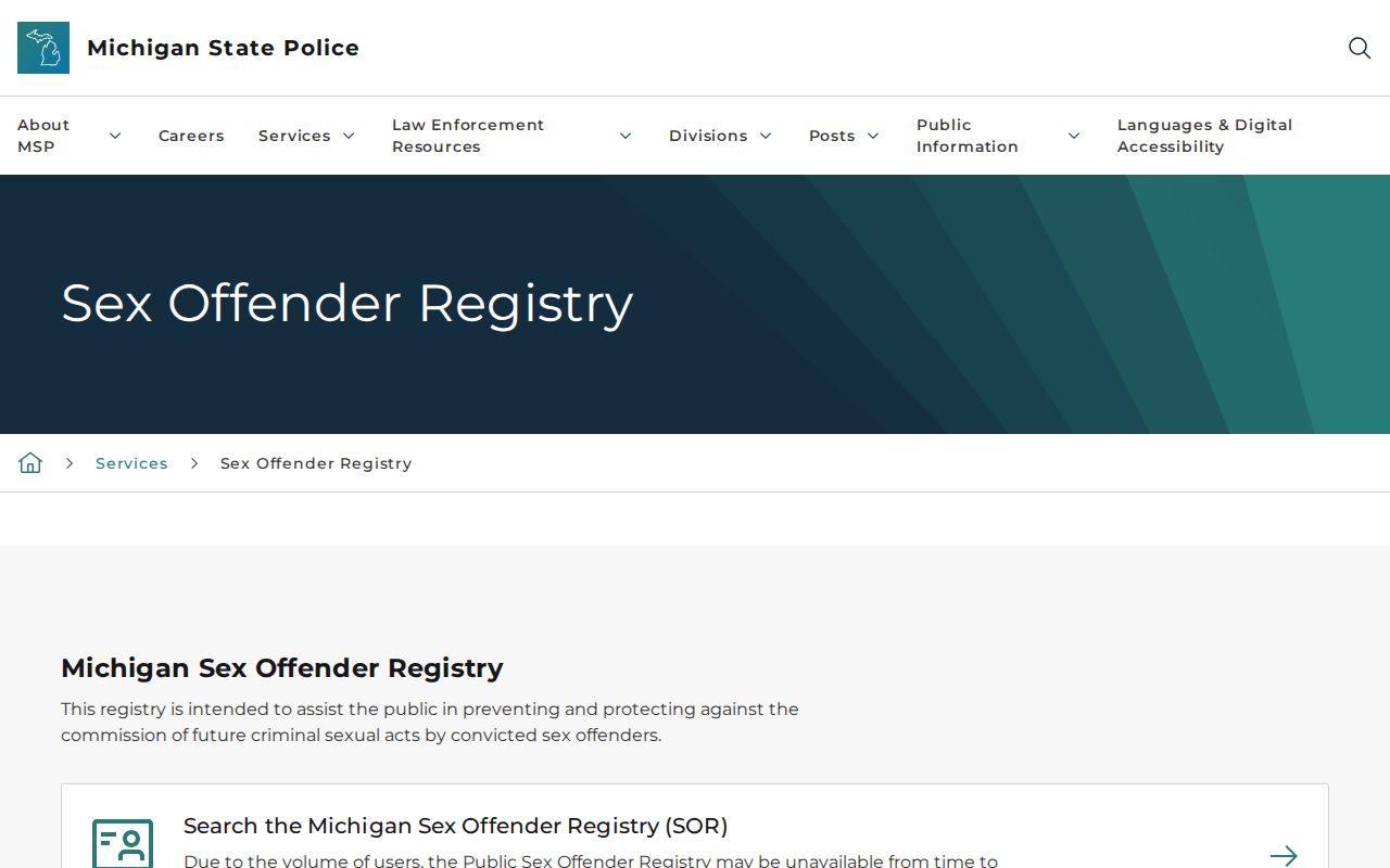 Meridian Township residents directory Michigan public registry official page